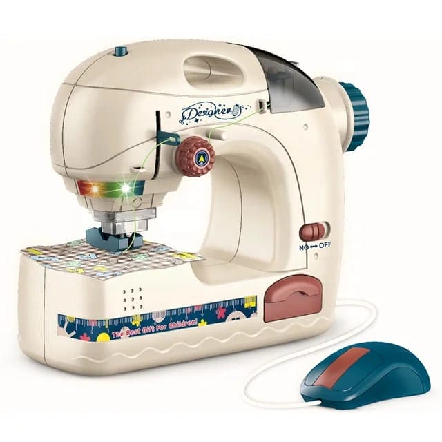 Mini Stitching Machine For Kids, Cute Sewing Appliance Toy, Mini Electrical Sewing Machine Toy, Handheld Sewing Desktop Machine, Universal Mini Portable Household Sewing Device Mini Stitching Machine For Kids, Cute Sewing Appliance Toy, Mini Electrical Sewing Machine Toy, Handheld Sewing Desktop Machine, Universal Mini Portable Household Sewing Device